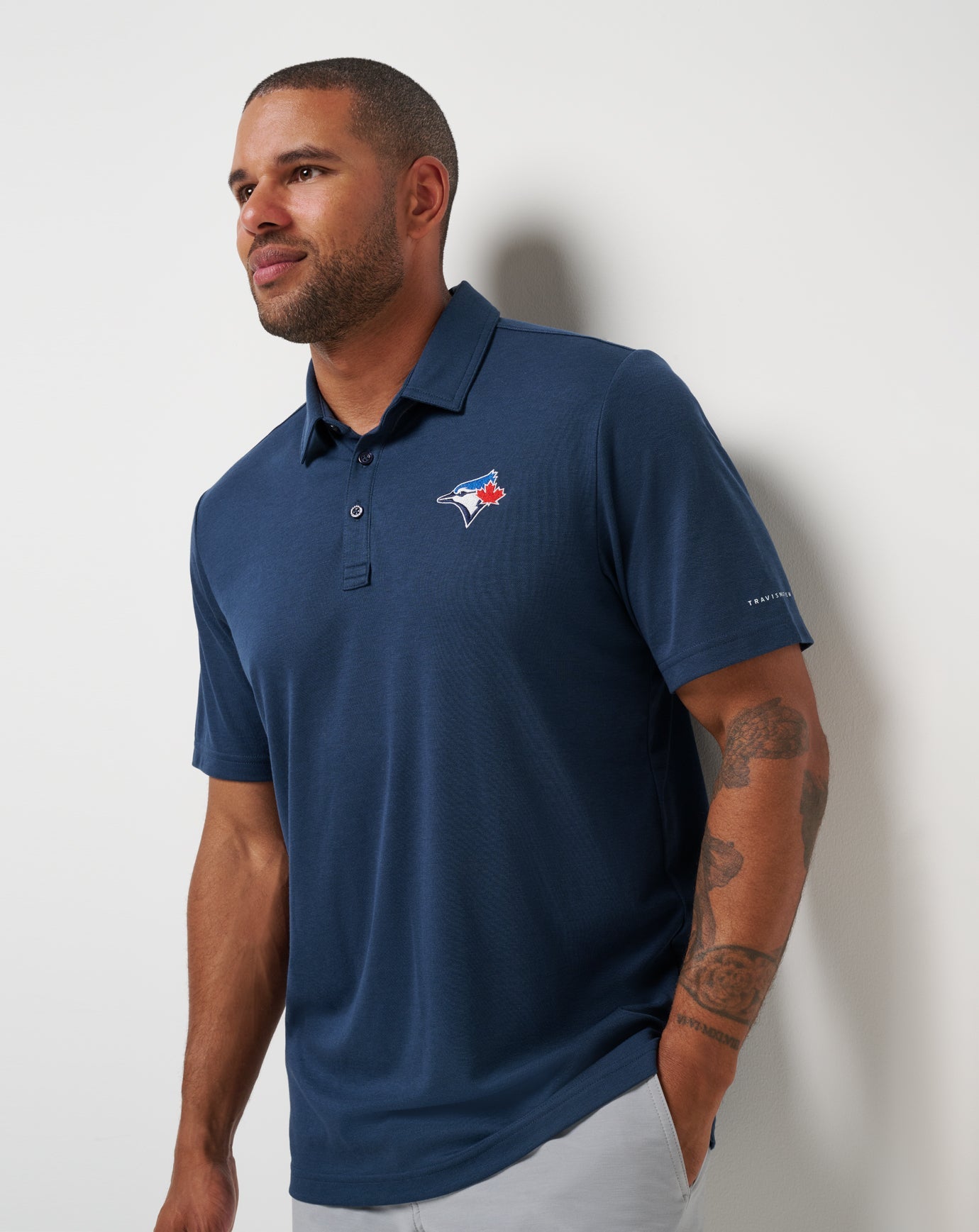 Travis Mathew Toronto Blue Jays Playoff Pitch Polo