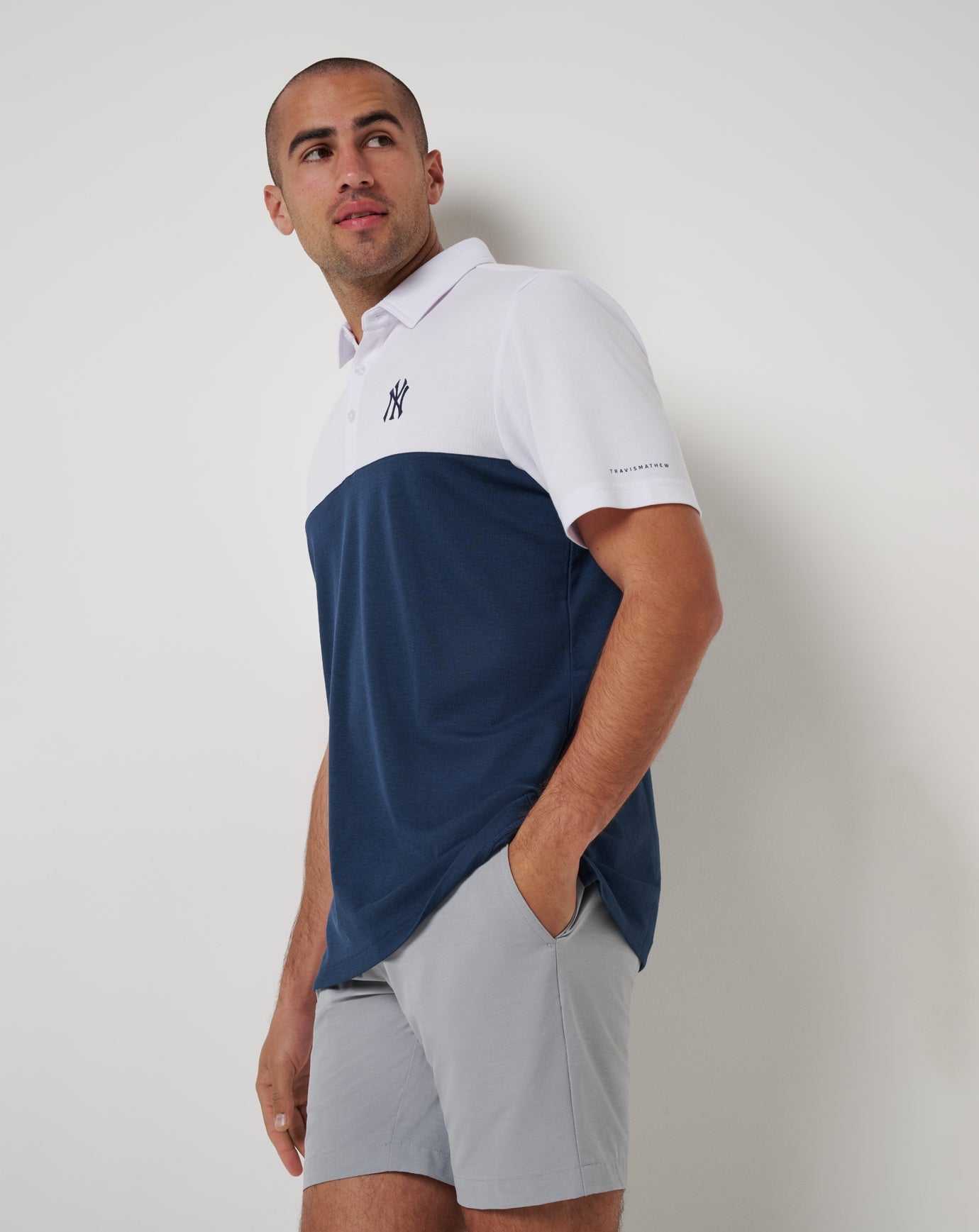 Travis Mathew New York Yankees Home Run Leader Polo