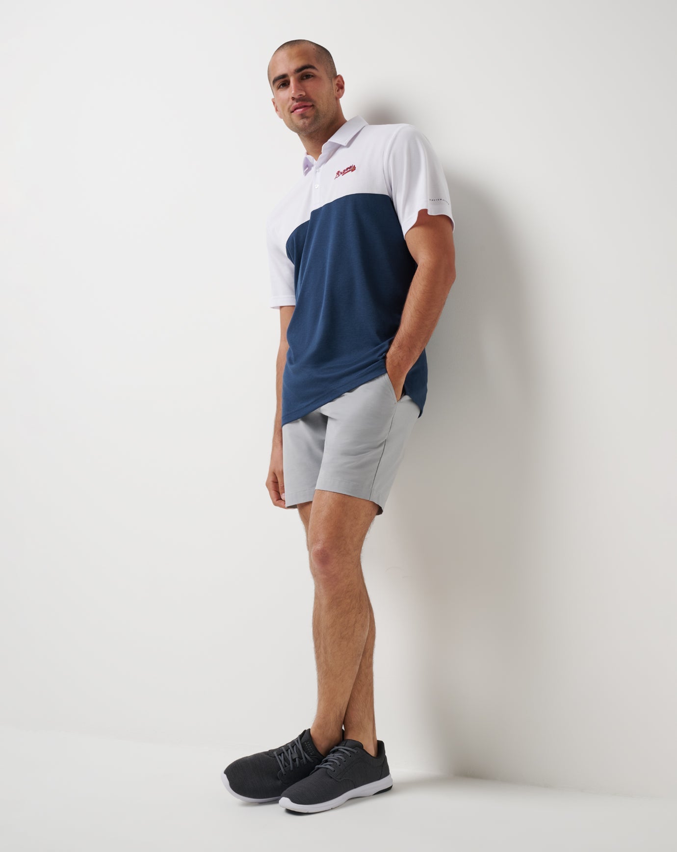 Travis Mathew Atlanta Braves Home Run Leader Polo