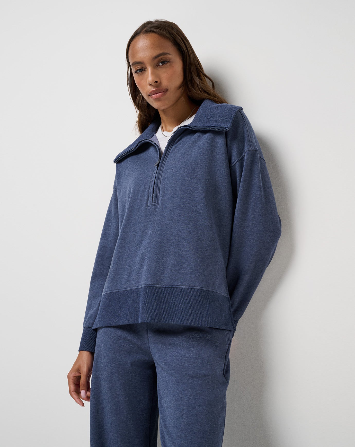 Travis Mathew Save The Day Cloud Half Zip 2.0