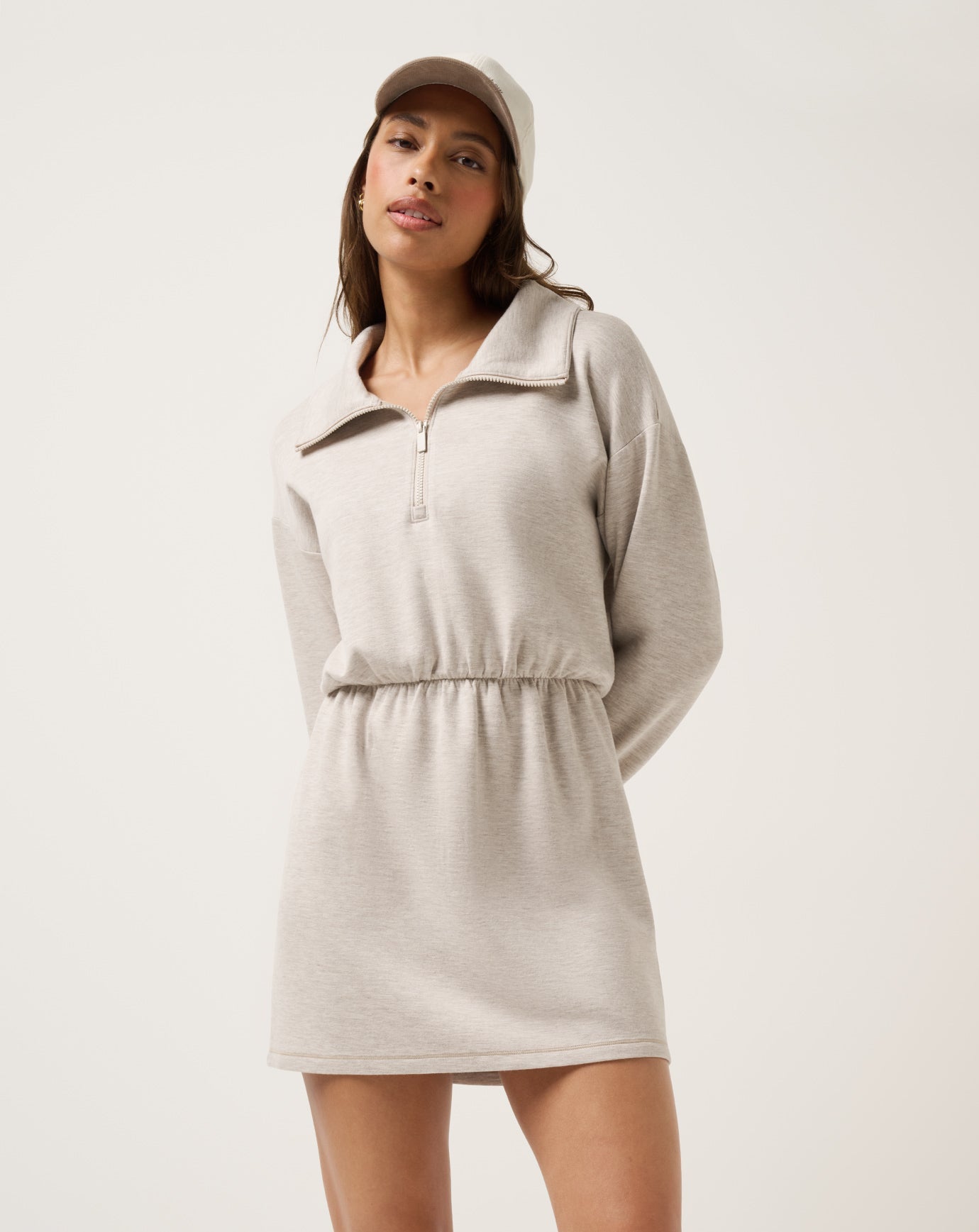 Travis Mathew Skyloft Soft Zip Dress