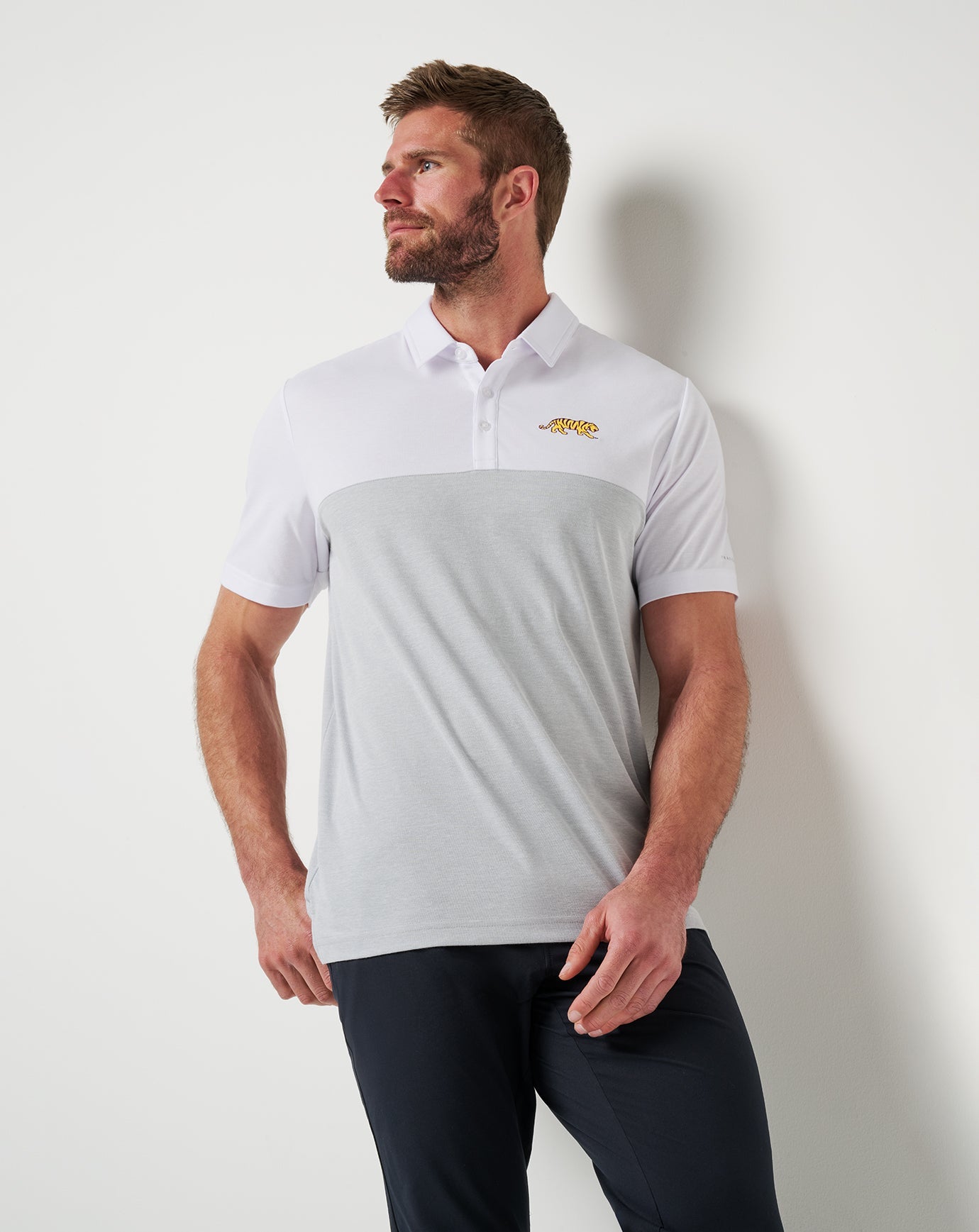 Travis Mathew LSU Drop Back Polo