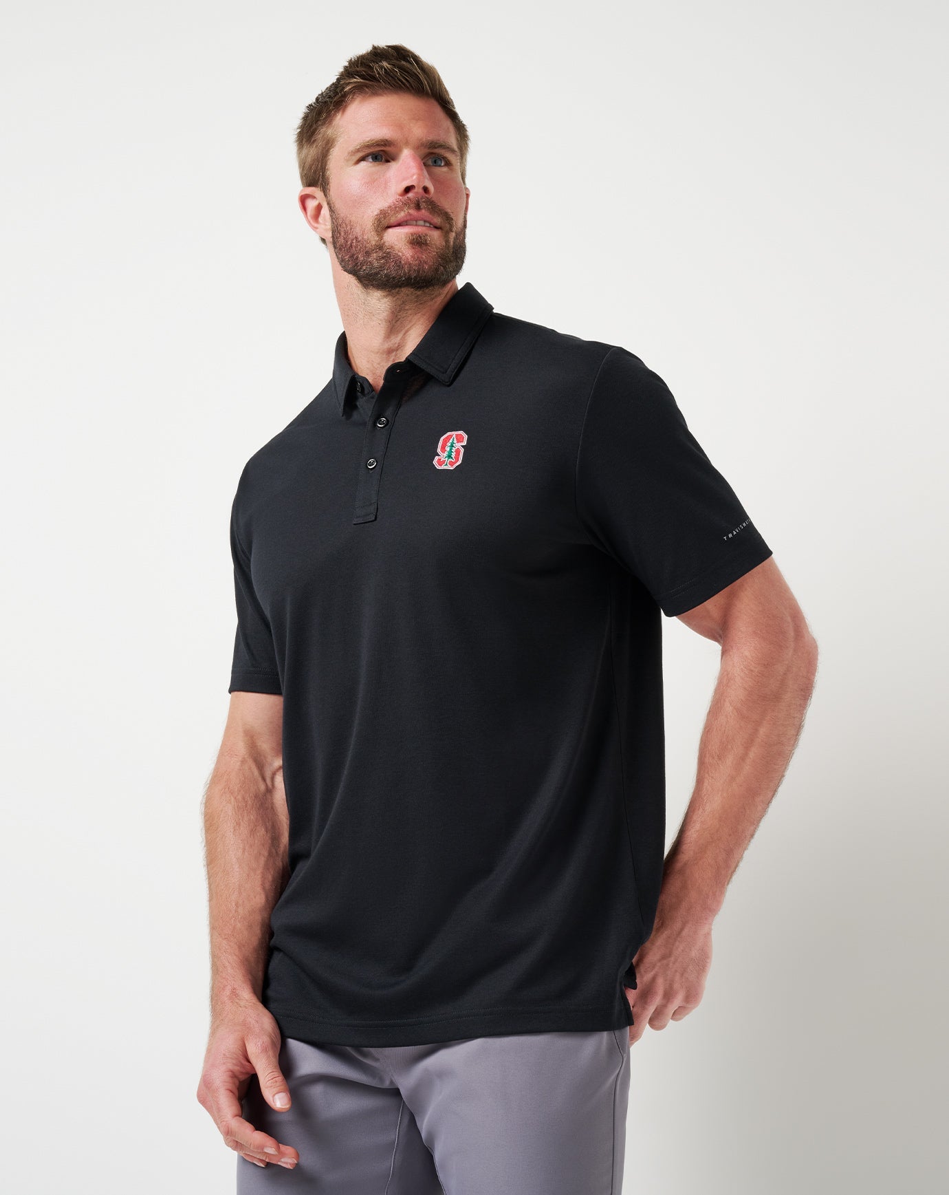 Travis Mathew Stanford School Pride Polo