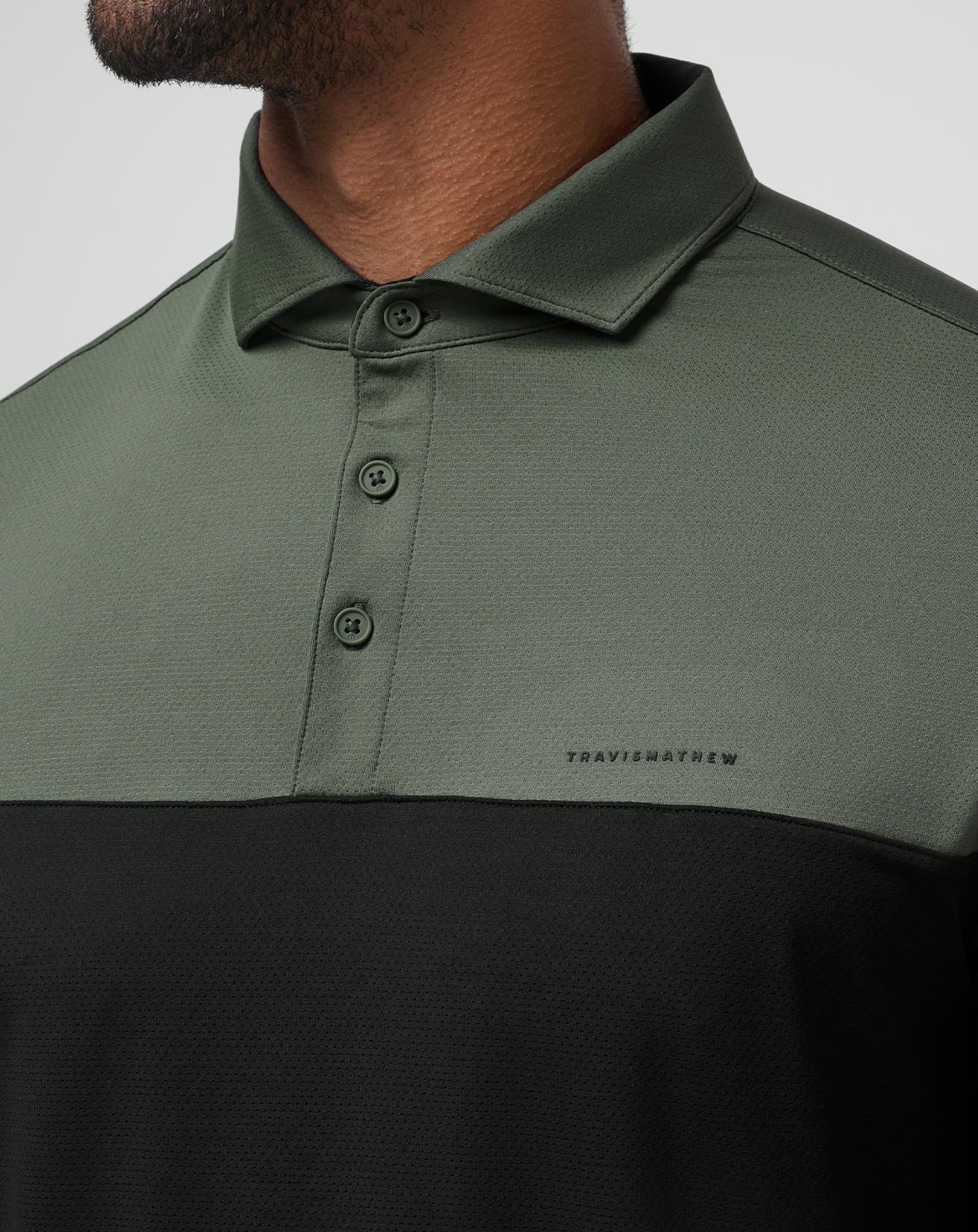 Travis Mathew Heater Pro Color Block Polo