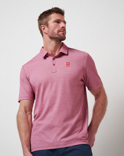 Travis Mathew Boston Red Sox Playoff Pitch Polo