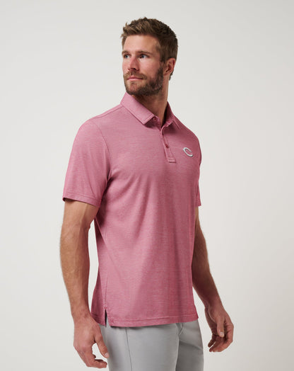 Travis Mathew Cincinnati Reds Playoff Pitch Polo