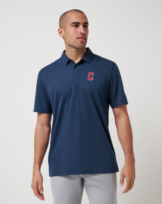Travis Mathew Cleveland Guardians Playoff Pitch Polo