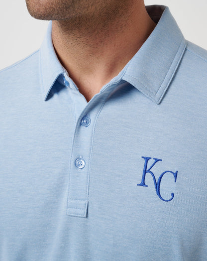 Travis Mathew Kansas City Royals Playoff Pitch Polo