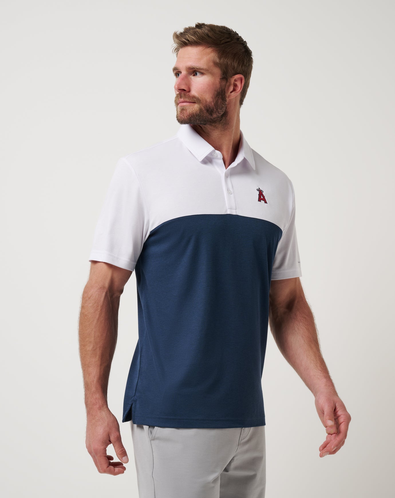 Travis Mathew Los Angeles Angels Home Run Leader Polo