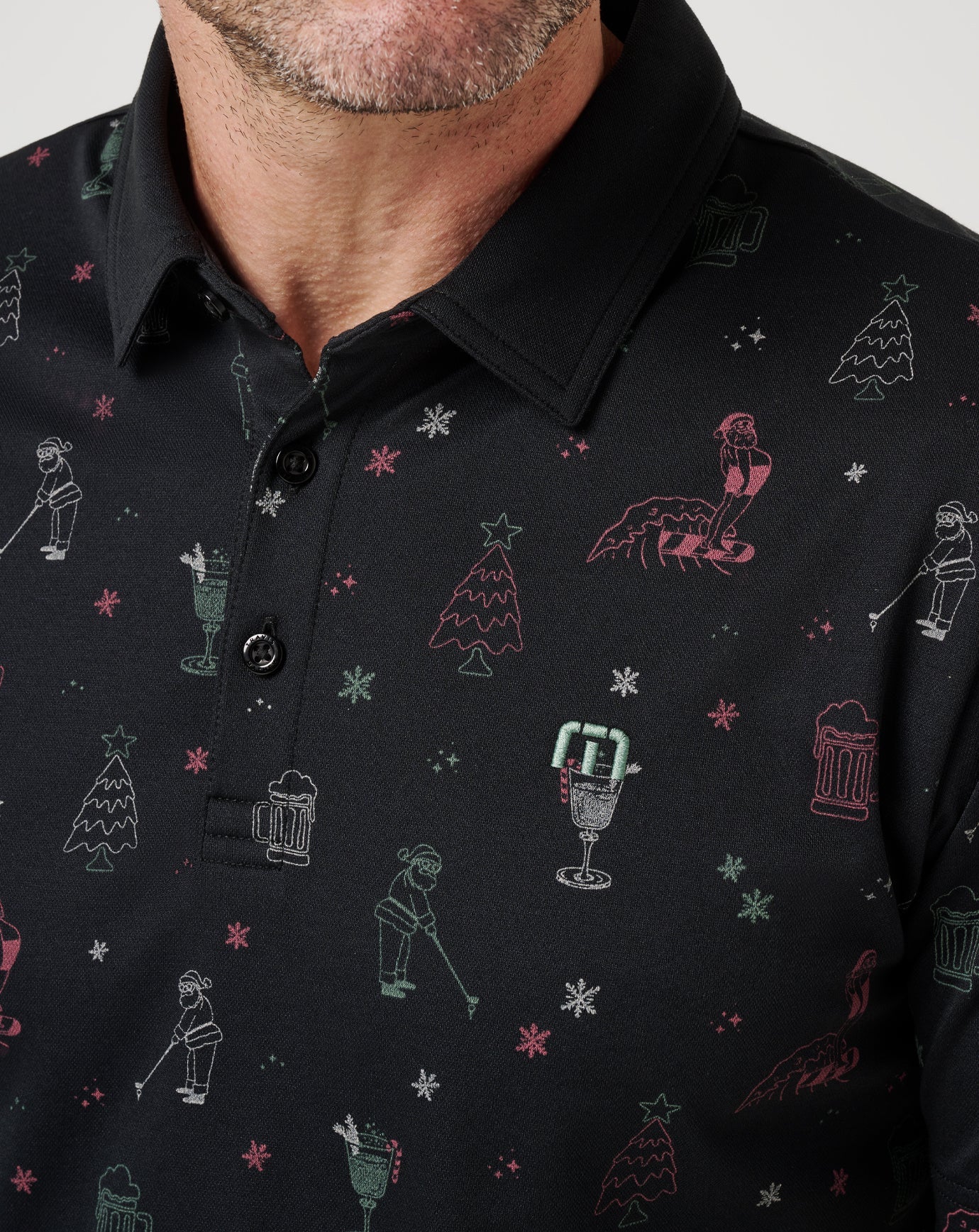 Travis Mathew Holiday Magic Polo