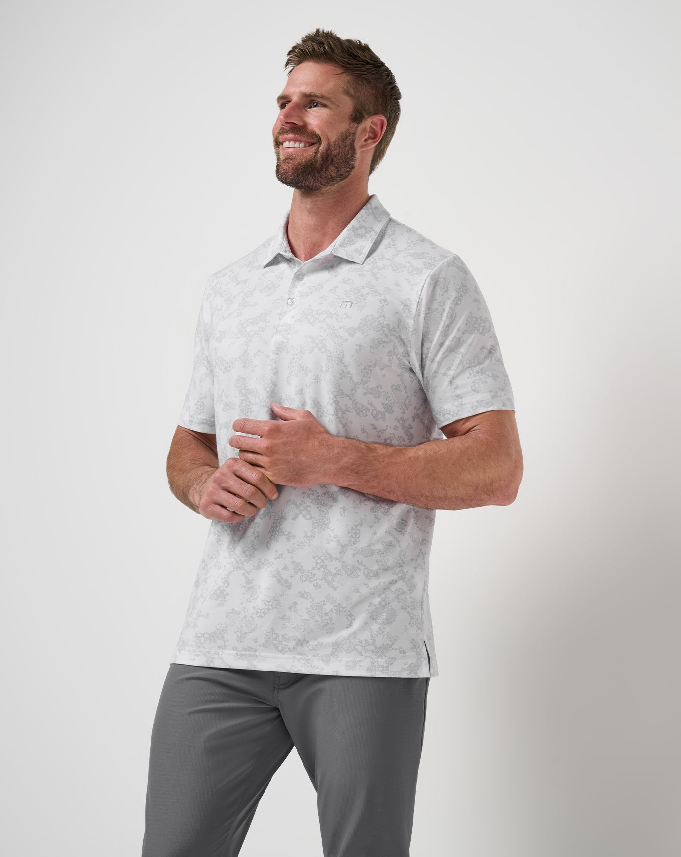Travis Mathew Featherweight Steep Wave Polo