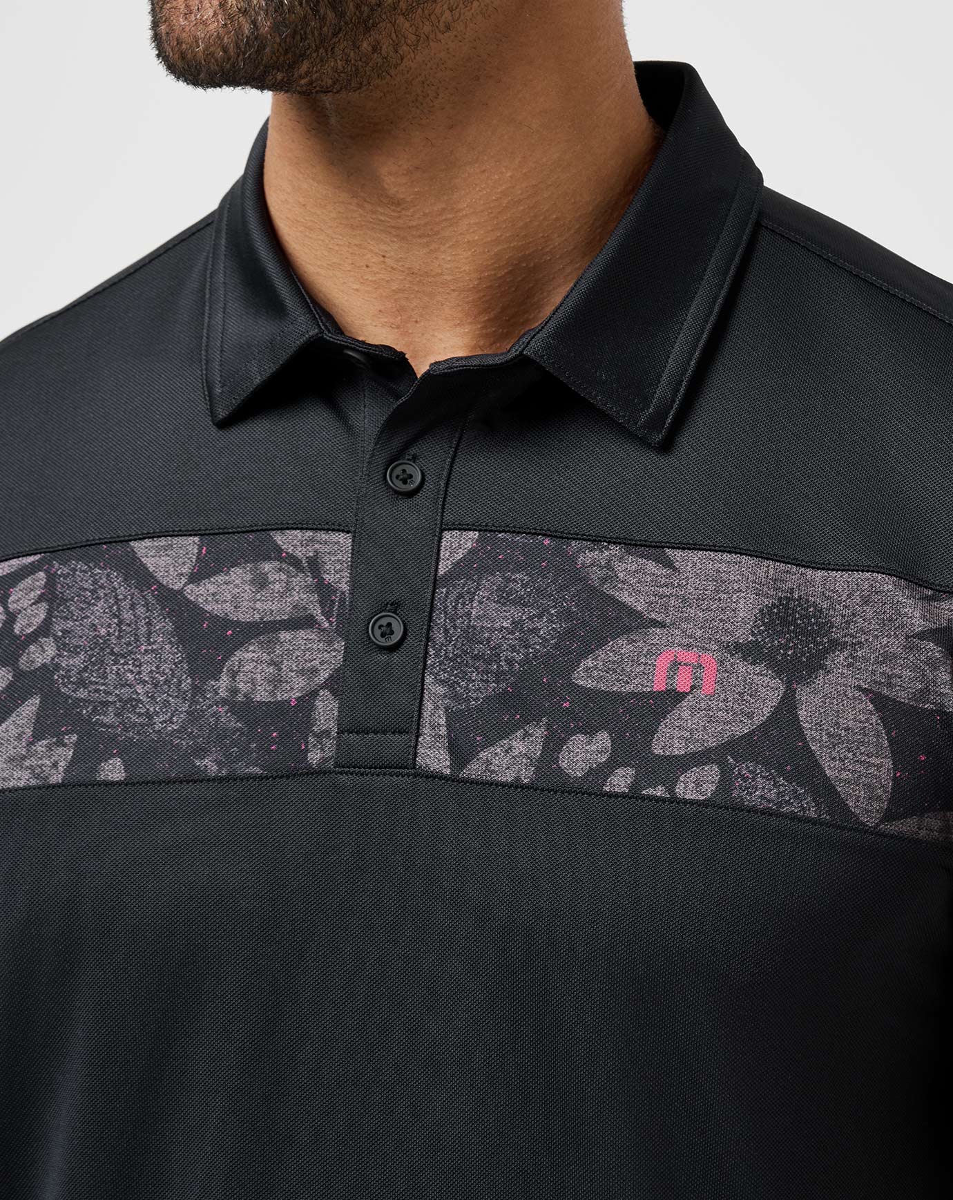 Travis Mathew Good Good Chest Stripe Polo