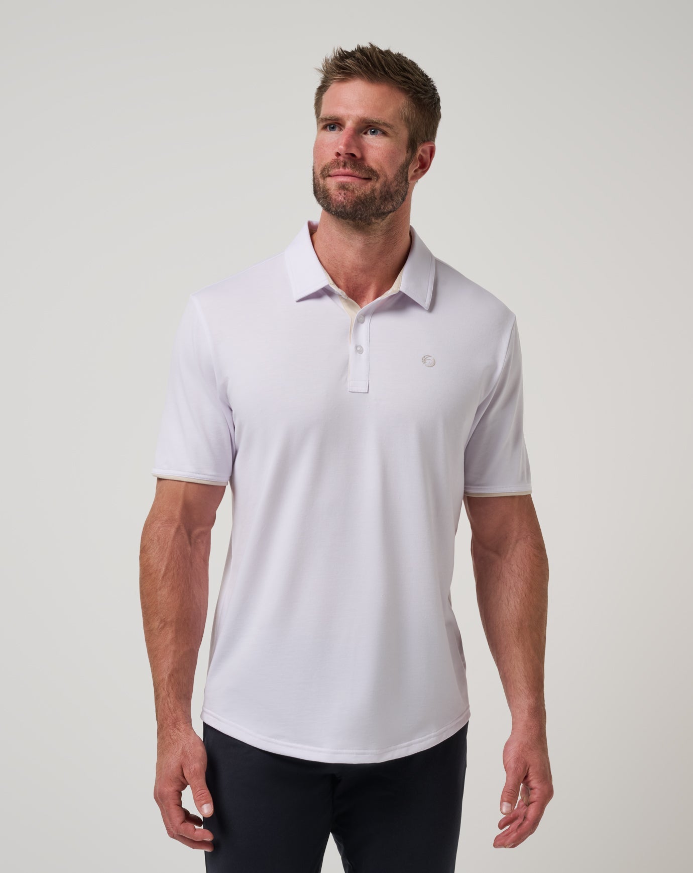 Travis Mathew Featherweight On The Grind Polo