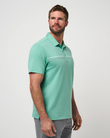 Travis Mathew Featherweight Chest Stripe Polo