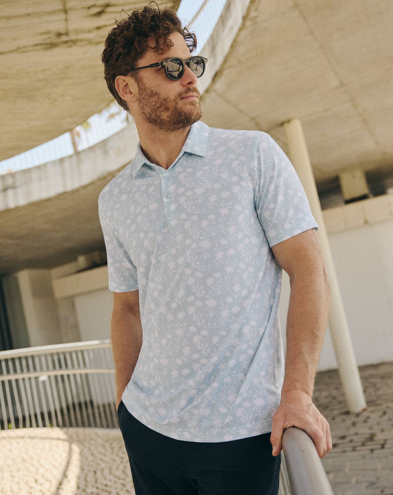 Travis Mathew Featherweight Cove Polo