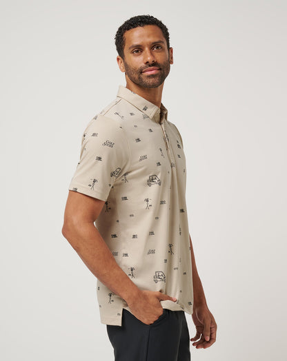 Travis Mathew Golf Sucks Polo