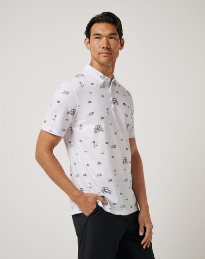 Travis Mathew Golf Sucks Polo