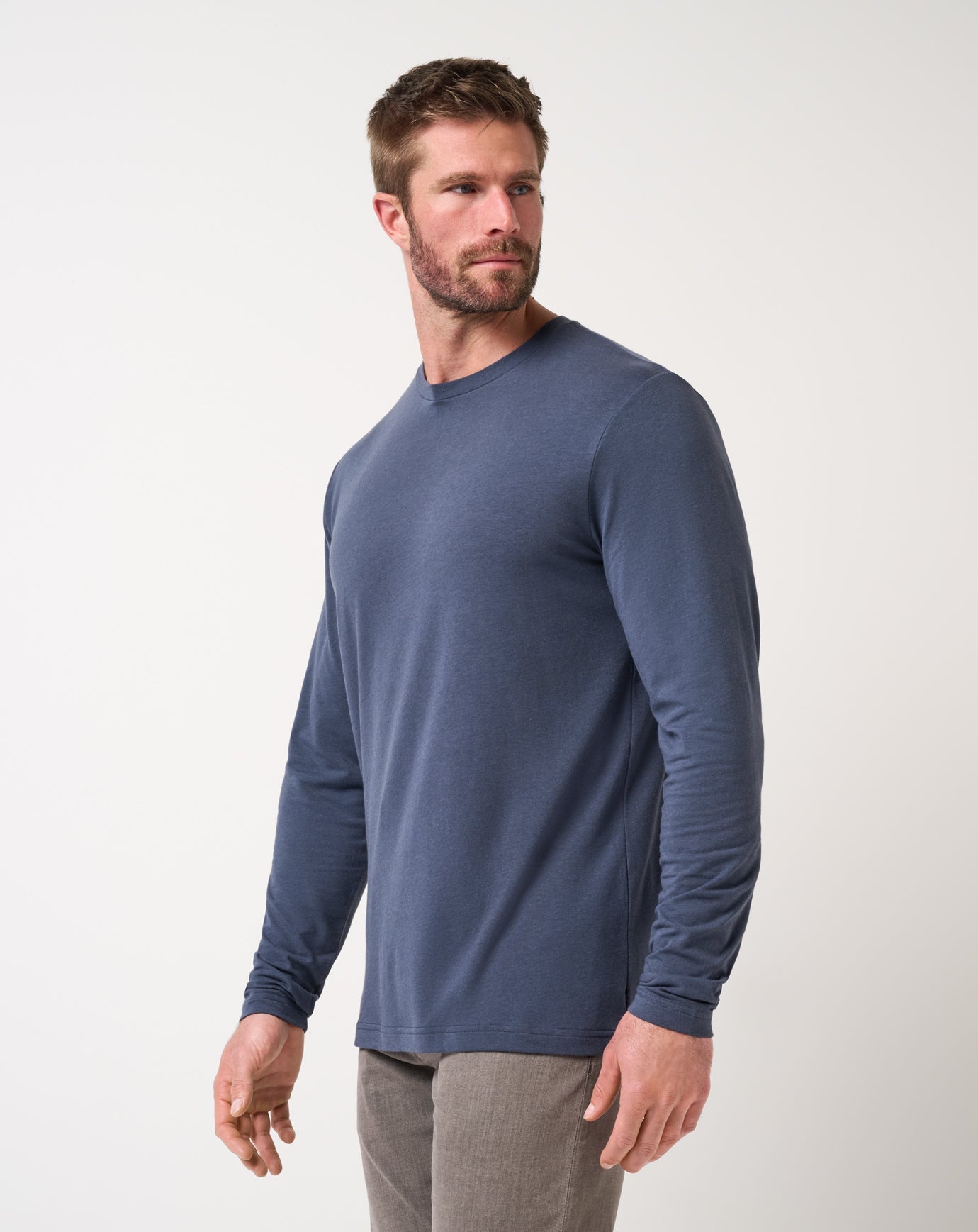 Travis Mathew Cloud Crew Long Sleeve Tee