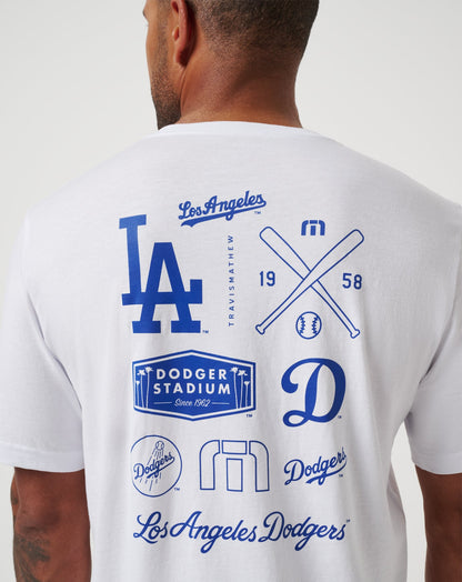 Travis Mathew Los Angeles Dodgers Friendly Rivalry Tee