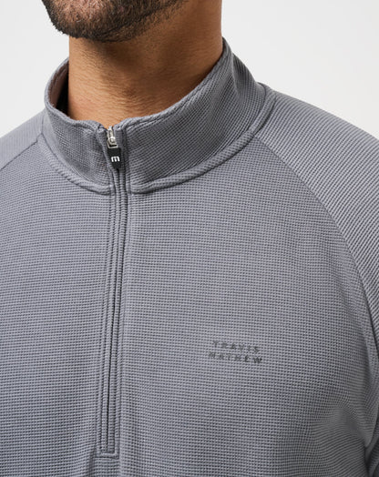 Travis Mathew Performance Waffle Quarter Zip