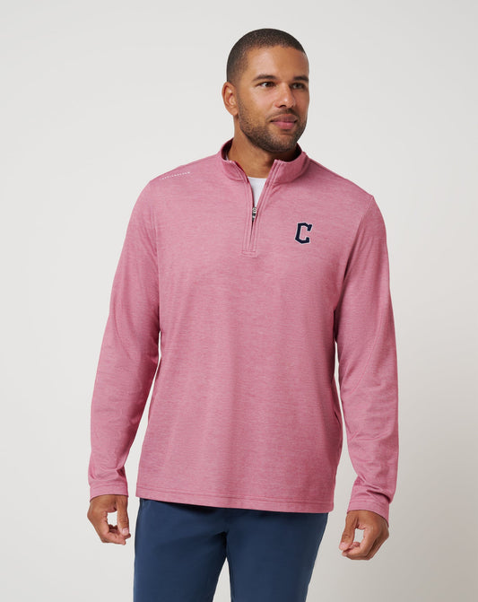 Travis Mathew Cleveland Guardians Time To Tailgate Quarter Zip