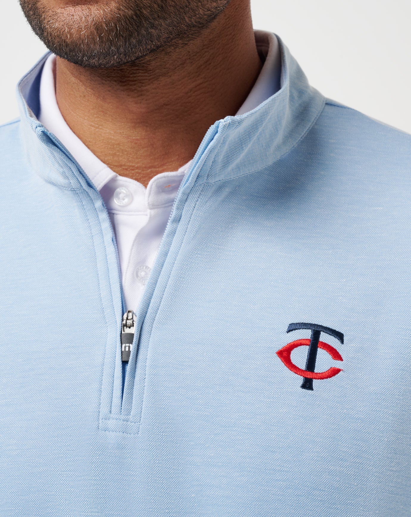 Travis Mathew Minnesota Twins Time To Tailgate Quarter Zip