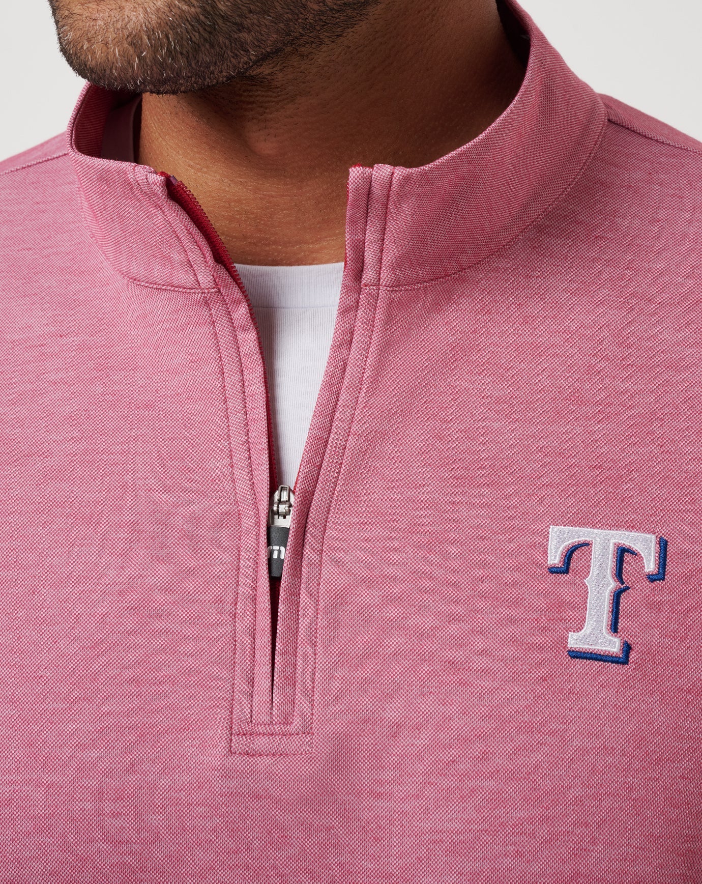 Travis Mathew Texas Rangers Time To Tailgate Quarter Zip