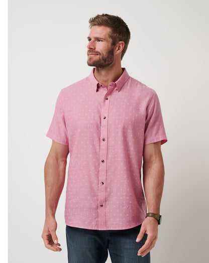Travis Mathew Early Check In Button-Up