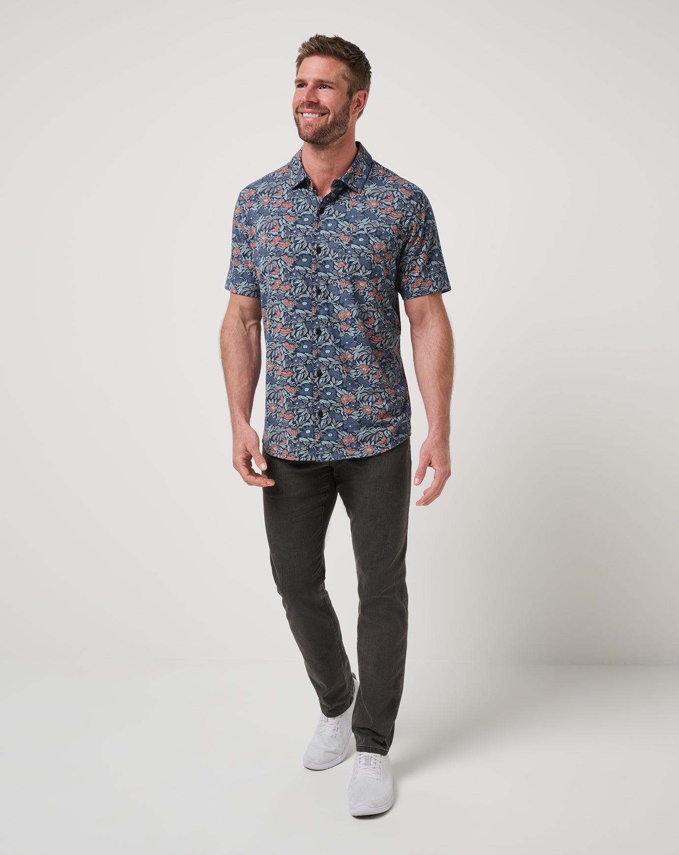 Travis Mathew Knit Day Cruise Button-Up