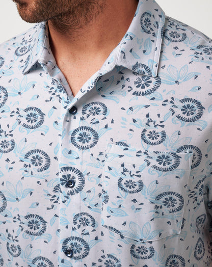 Travis Mathew Knit Flourish Button-Up
