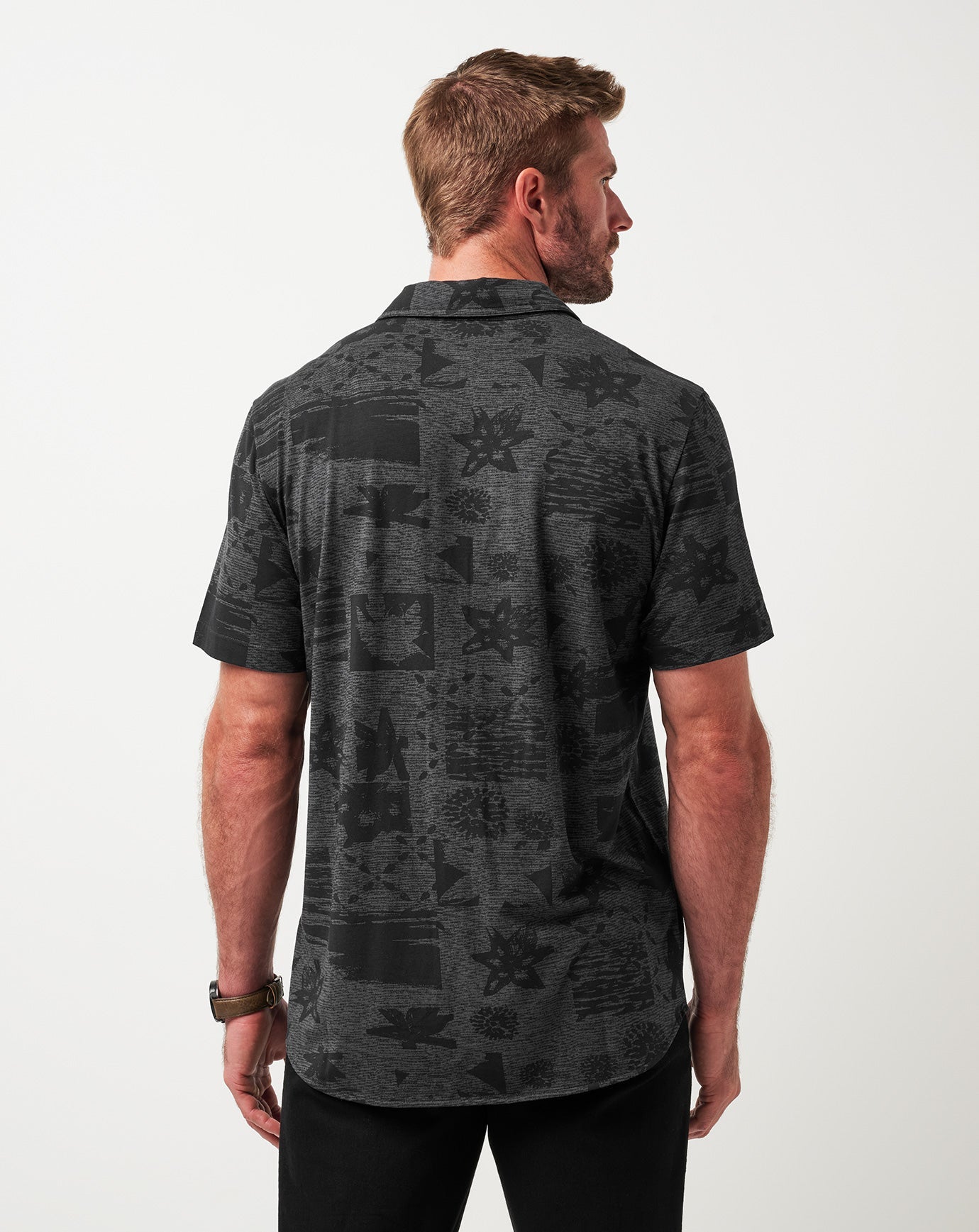 Travis Mathew Knit Gravitation Button-Up