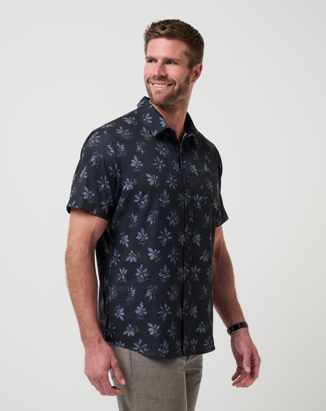 Travis Mathew Techwoven Seamate Button-Up