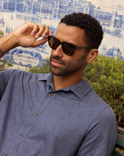 Travis Mathew Knit Featherweight Tides Button-Up