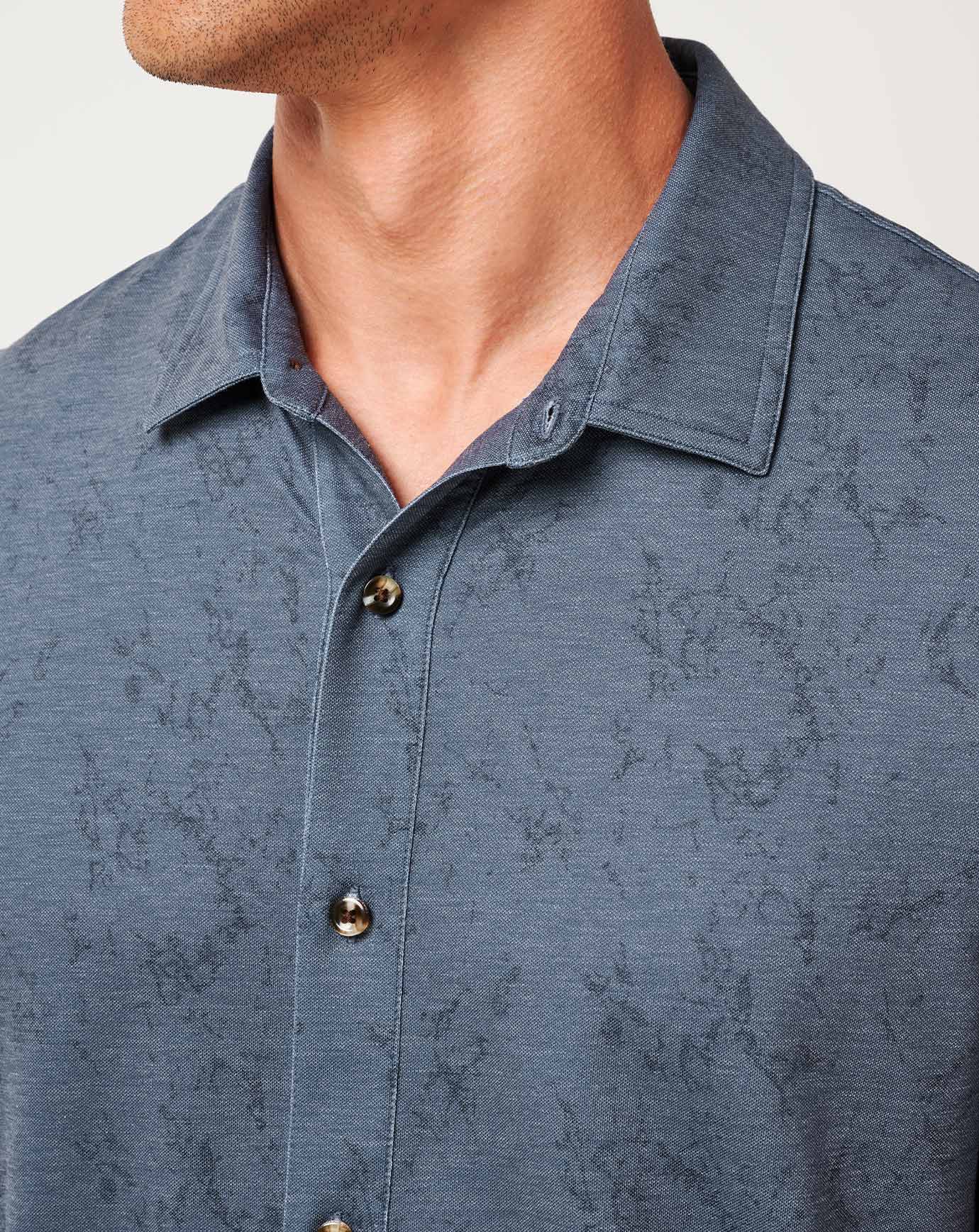 Travis Mathew Knit Featherweight Tides Button-Up