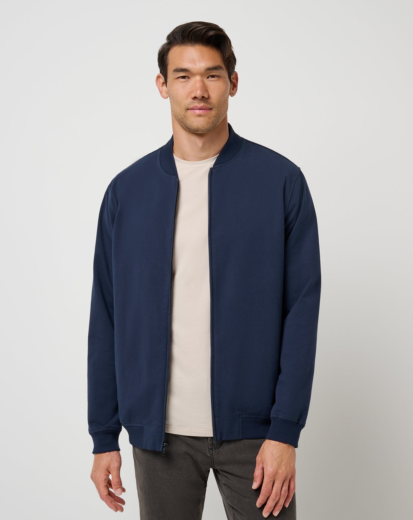 Travis Mathew Stretchknit Bomber Jacket
