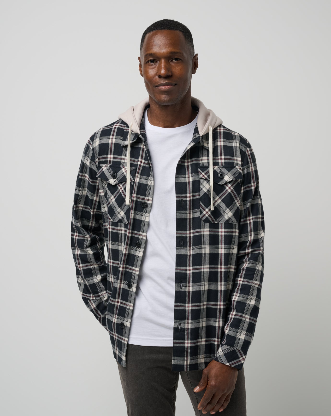 Travis Mathew Baubles Button-Up Hoodie