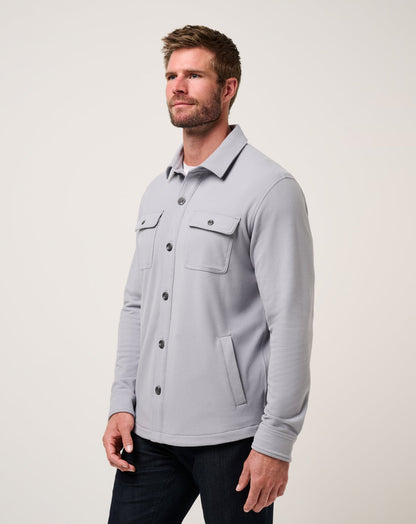 Travis Mathew Peak Fleece Shirt Jacket