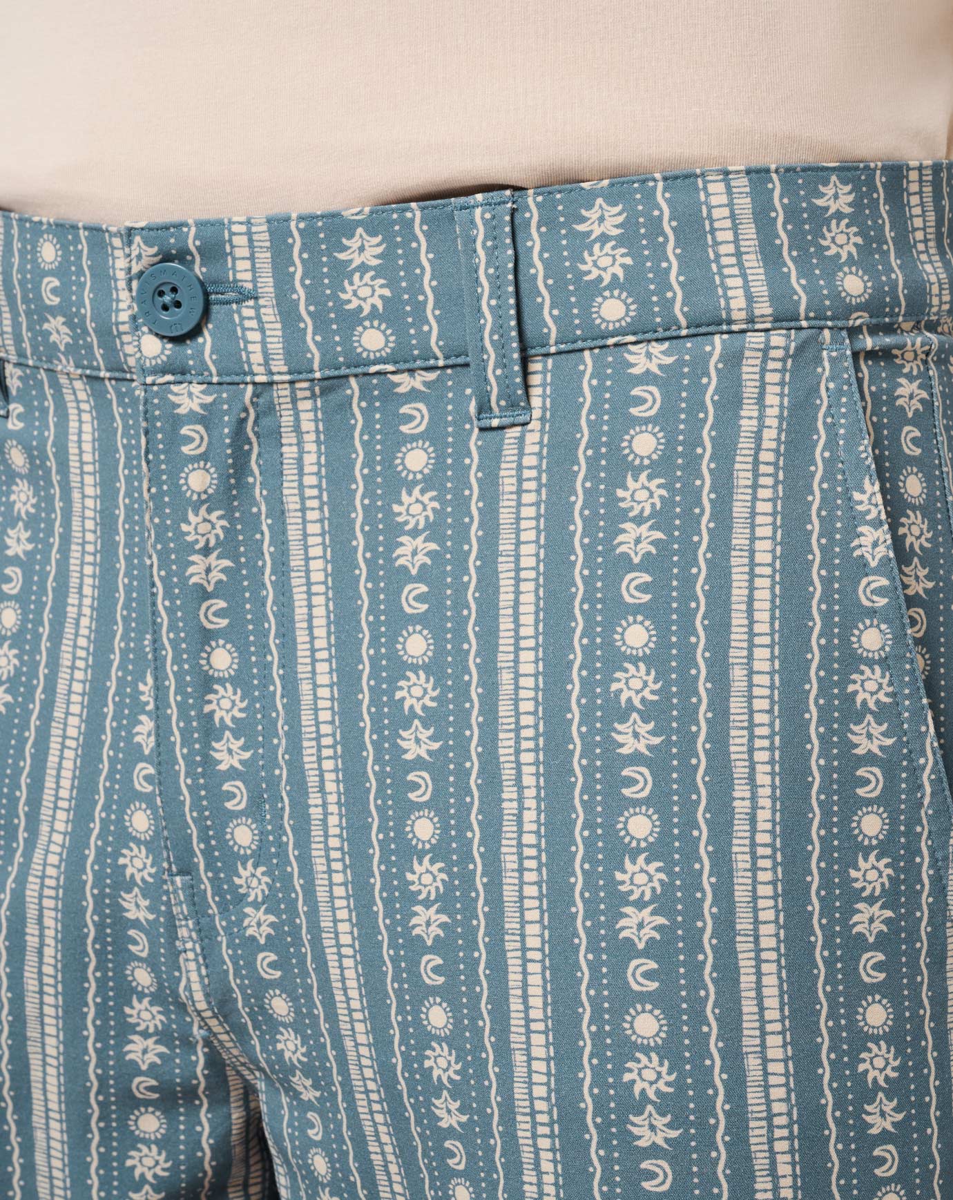 Travis Mathew Tech Chino Print Short 8In