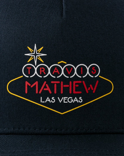 Travis Mathew Neon Magic Snapback Hat
