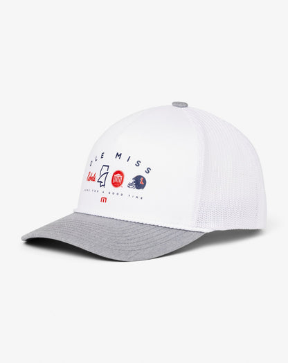 Travis Mathew Mississippi Defensive Line Snapback Hat