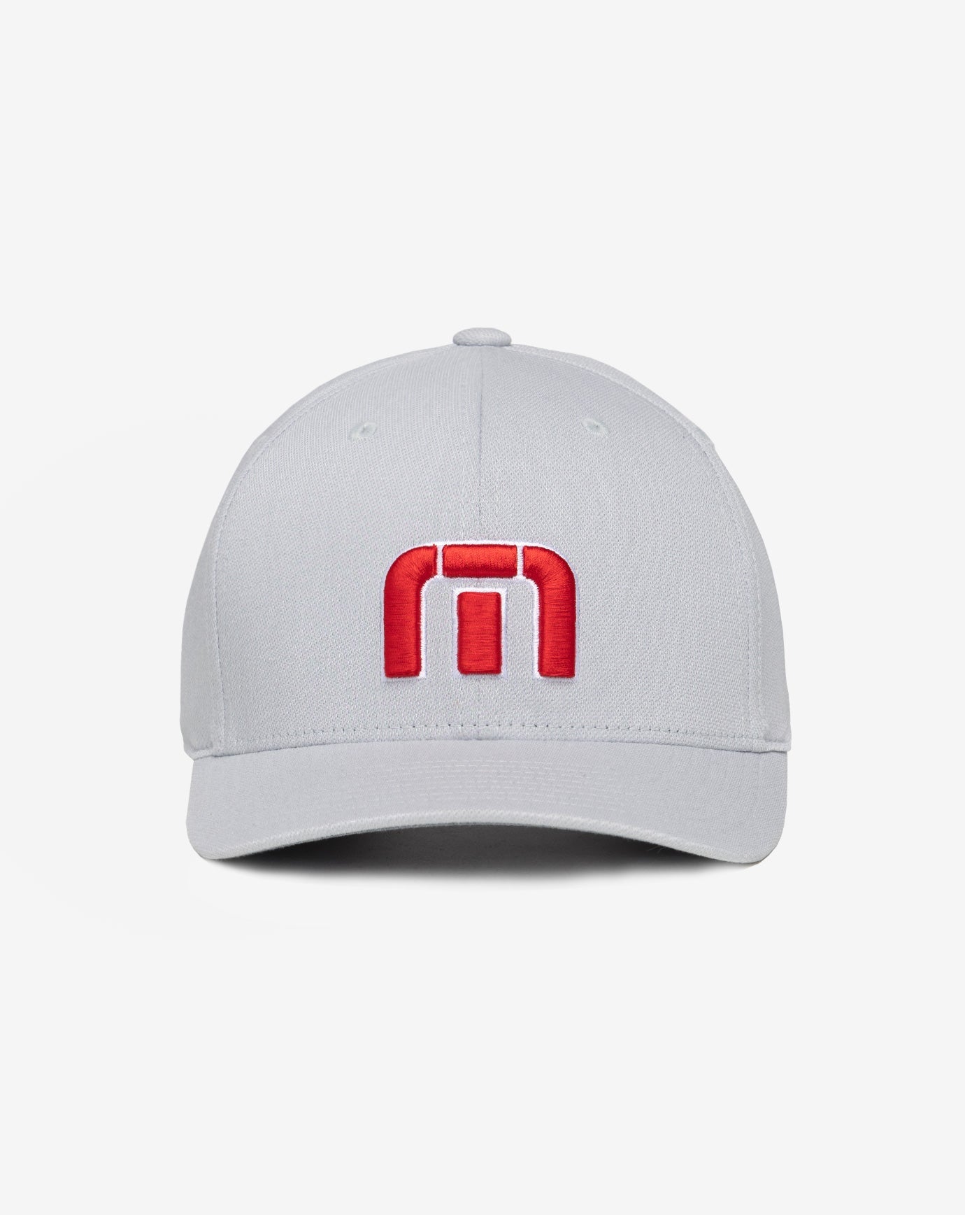 Travis Mathew Red White Iconic Snapback Hat