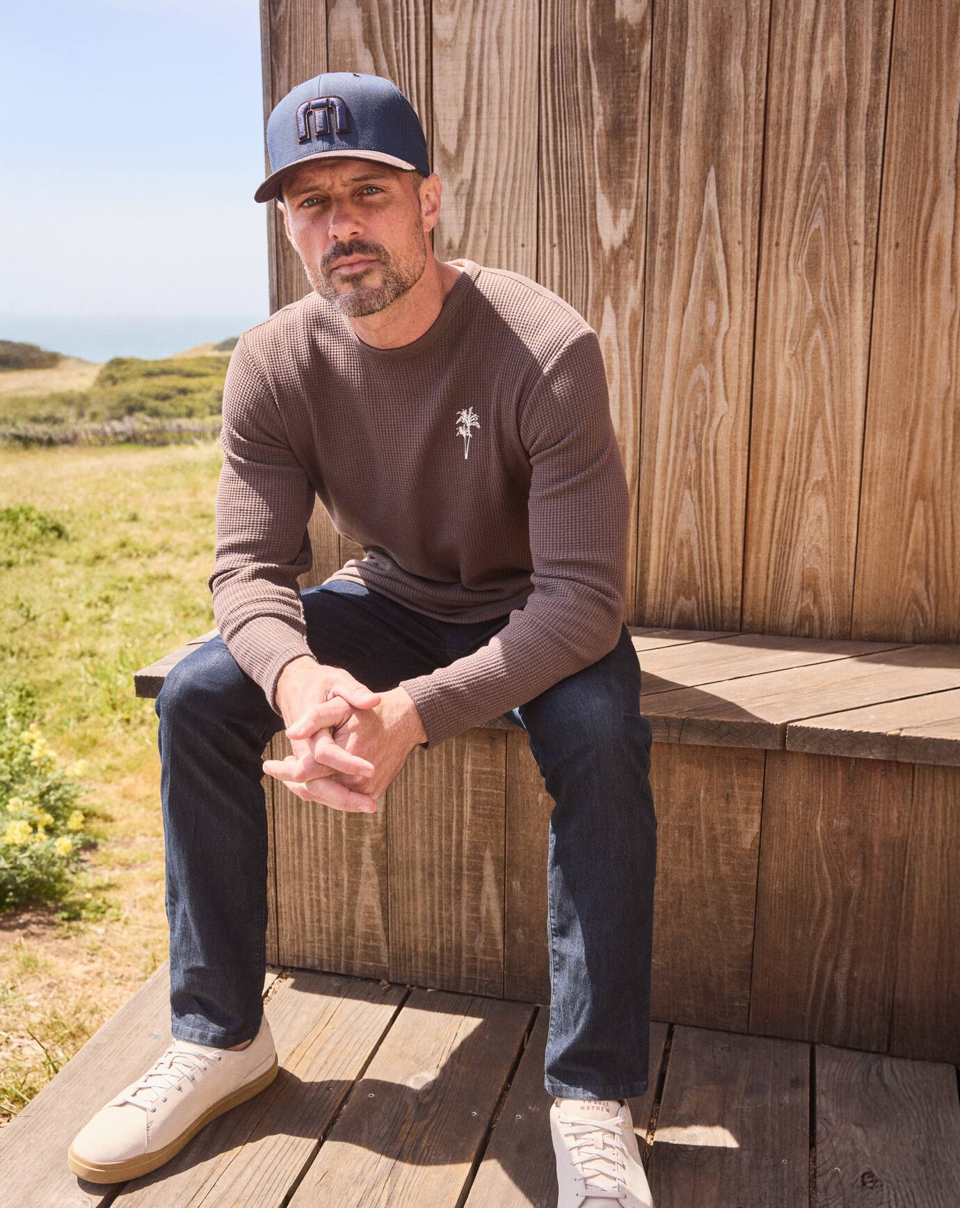 Travis Mathew Estate Grounds Snapback Hat