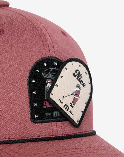 Travis Mathew Claus A Scene Snapback Hat