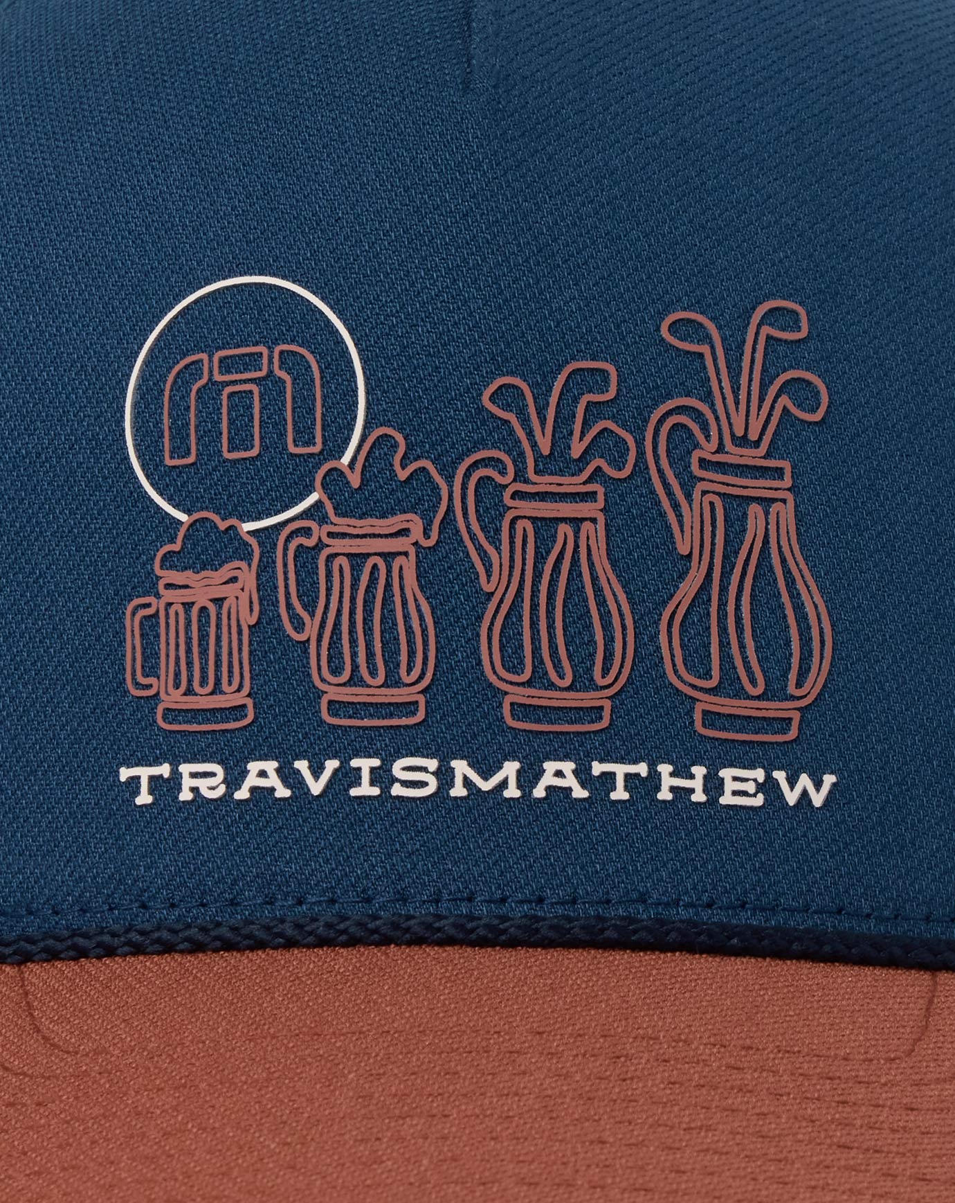 Travis Mathew Beerly Beloved Snapback Hat
