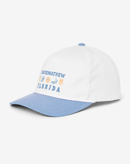 Travis Mathew Bring The Sunscreen Snapback Hat