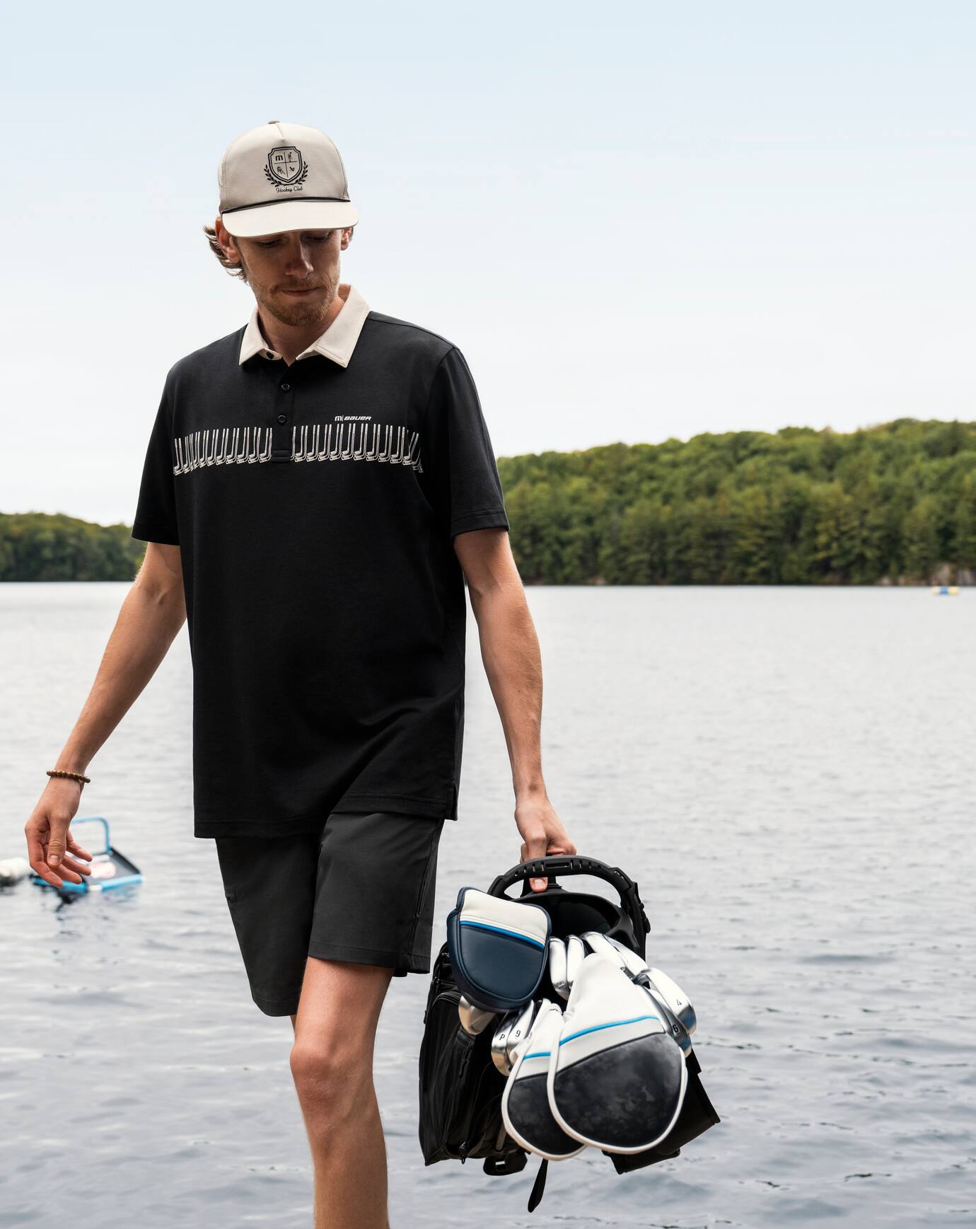 Travis Mathew Face Off Bauer Snapback Hat