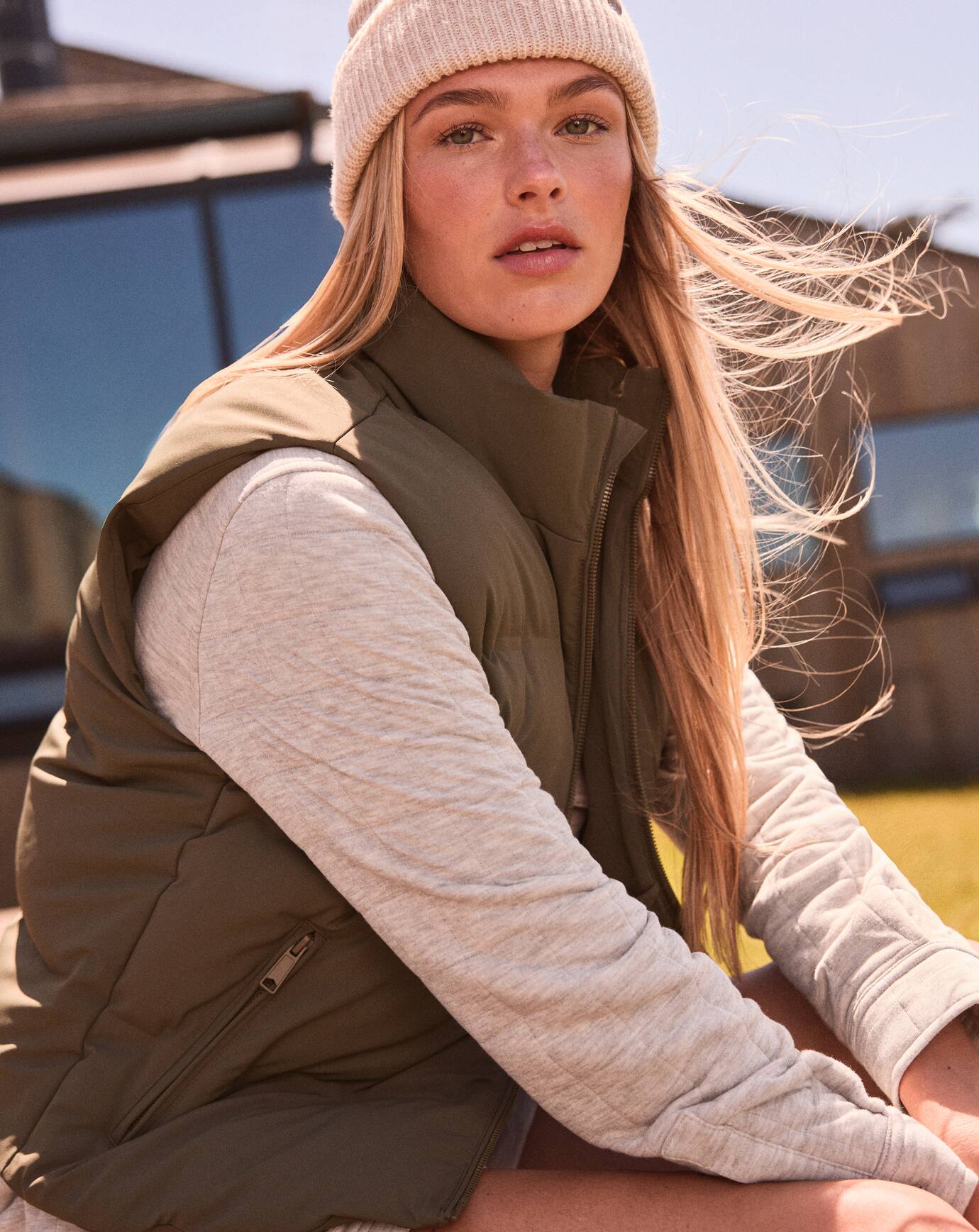Travis Mathew Moontide Bonded Puffer Vest