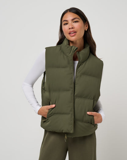 Travis Mathew Moontide Bonded Puffer Vest