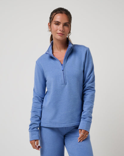 Travis Mathew Chance Encounter 2.0 Cloud Half Zip