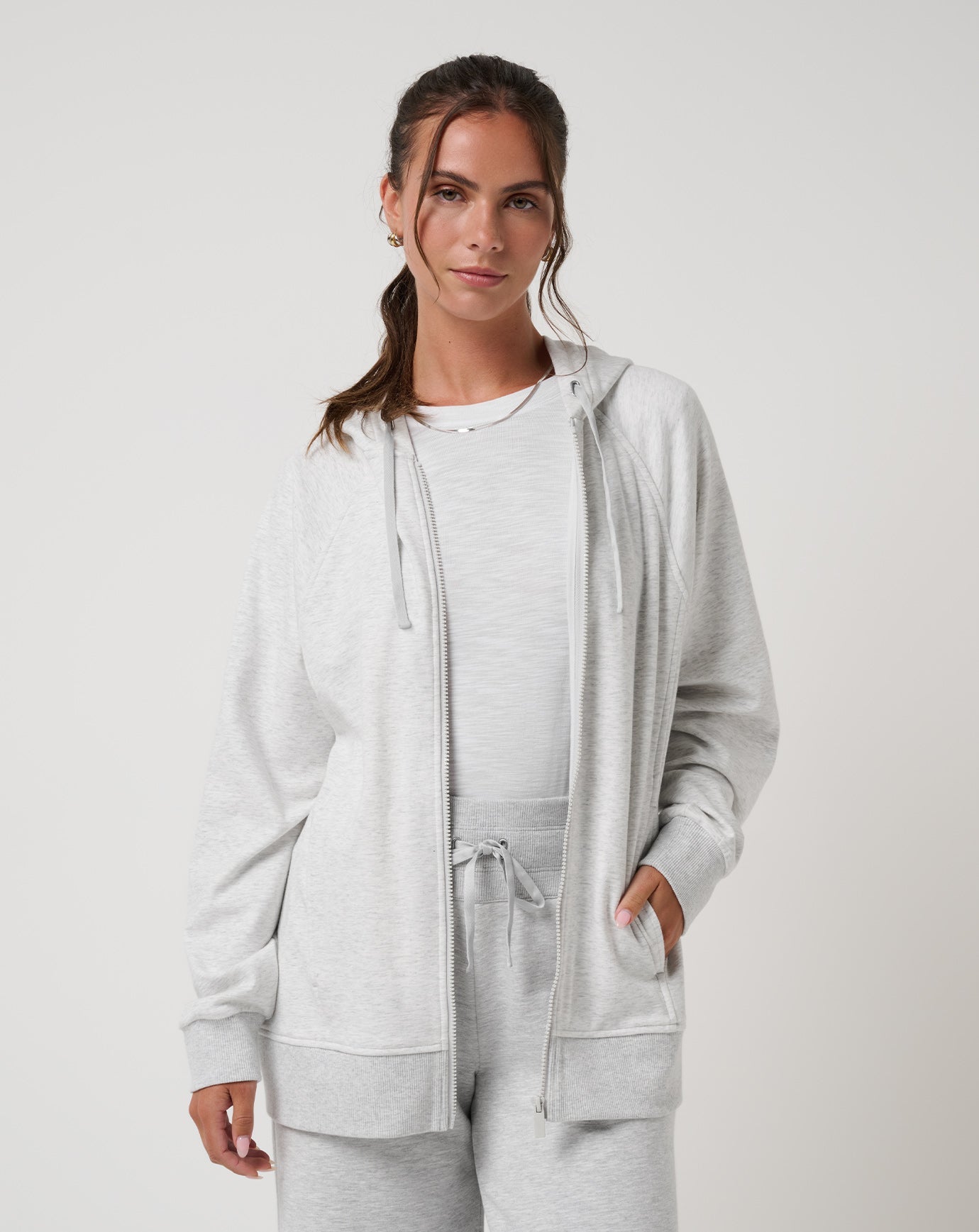 Travis Mathew Off Script 2.0 Cloud Full Zip Hoodie